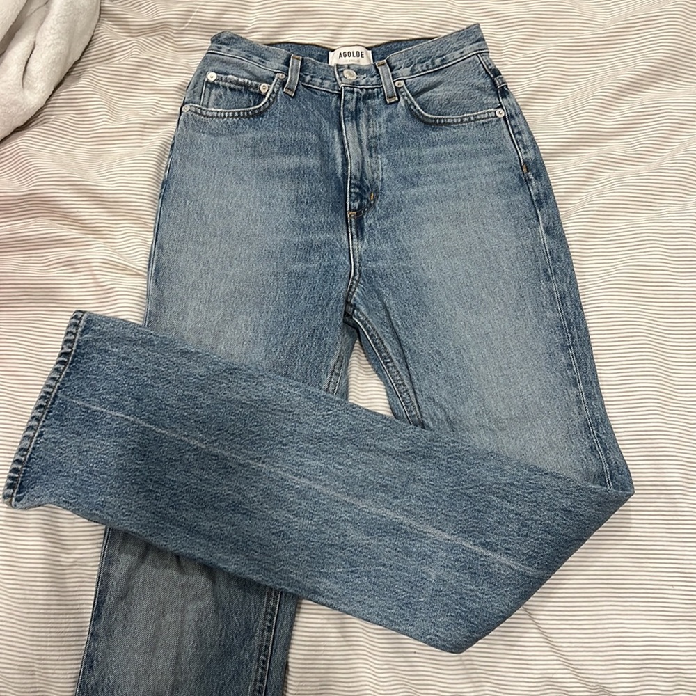Agolde Vintage High Rise Flare Jeans
